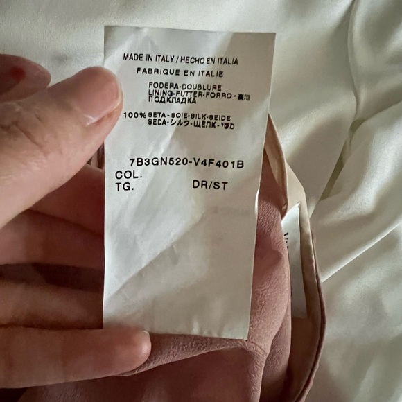 Valentino Silk Midi Skirt with tied bow - Picture 6 of 6